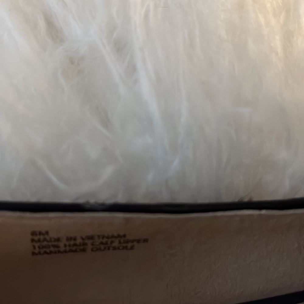 Talbots leopard calf hair loafers size 8 M - Picture 6 of 6